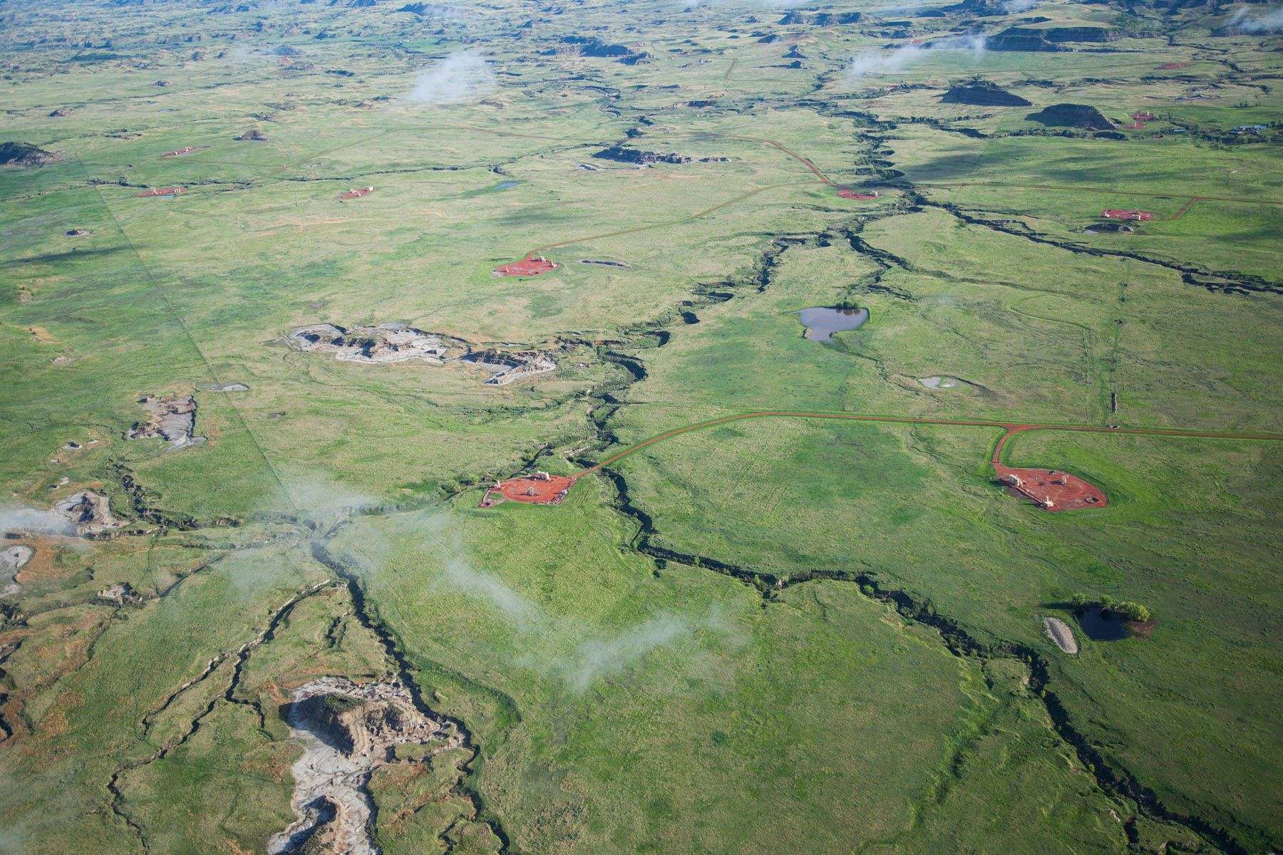 Fracking in the Bakken region encroach on Theodore Roosevelt National Park