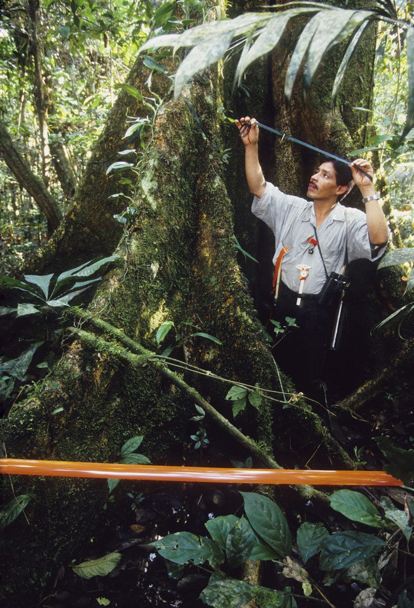 Local scientists documenting one of the most biologically diverse places on earth