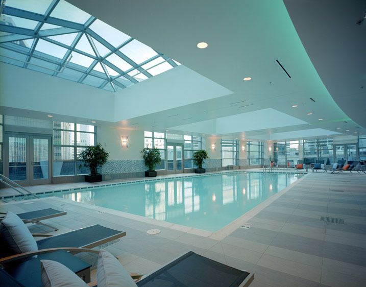 Pool area, Turnberry Tower