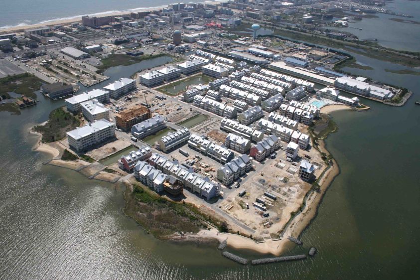 Sunset Island Resort Community, aerial view
