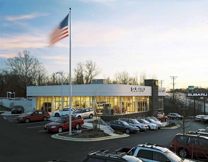 Annapolis Subaru at sunset