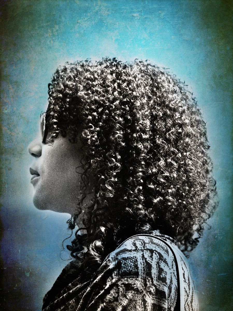 Textured Digital Photograph
 Peekskill, NY Profile Portrait Bannerman Island