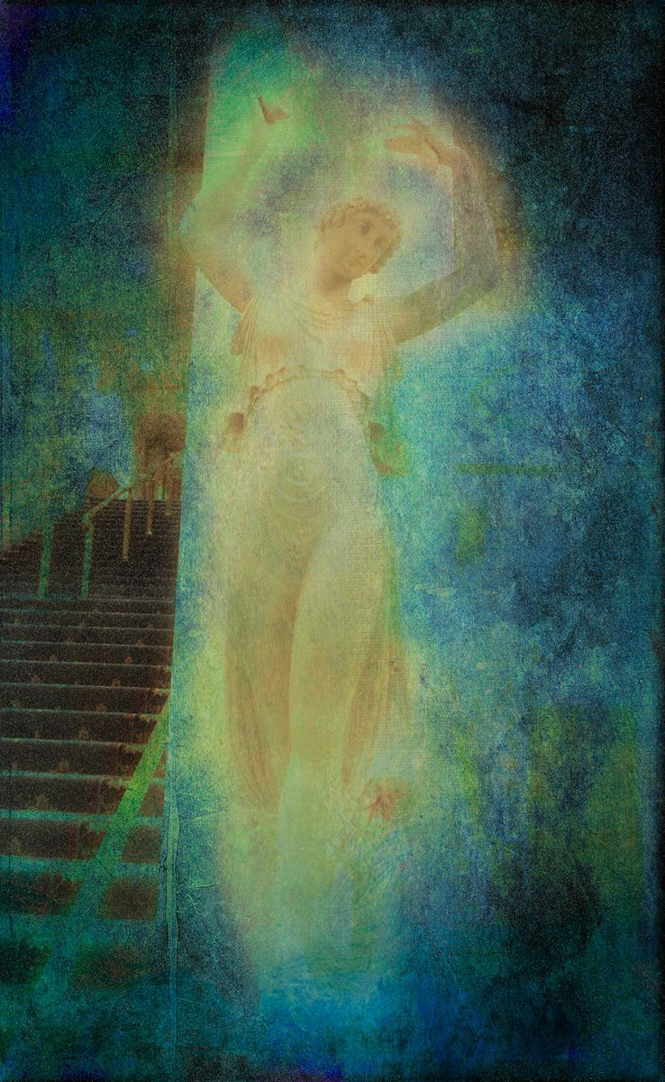 Textured Digital Photograph
Waldorf Astoria Lobby Female Figure