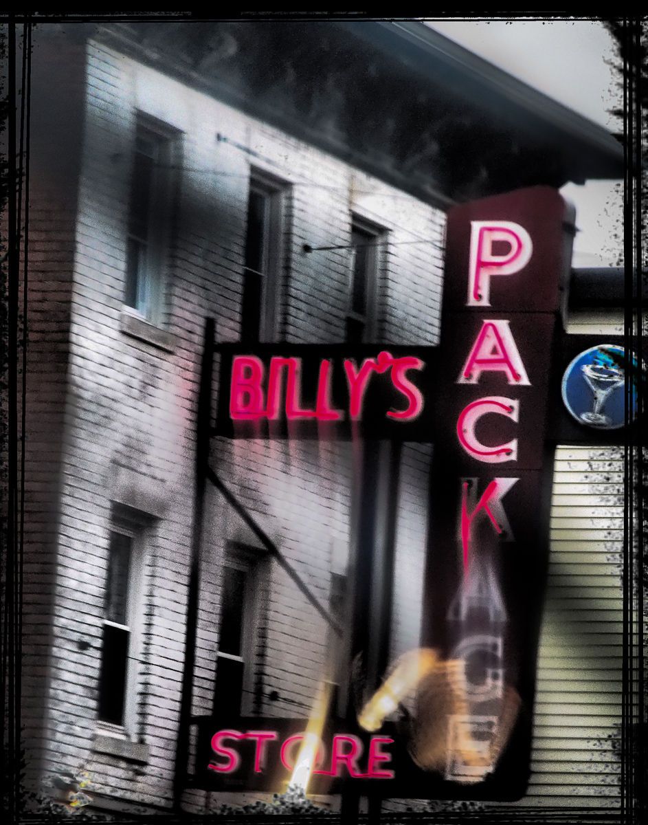 Textured Digital Photograph
Hartford, Connecticut Billy's Package Store