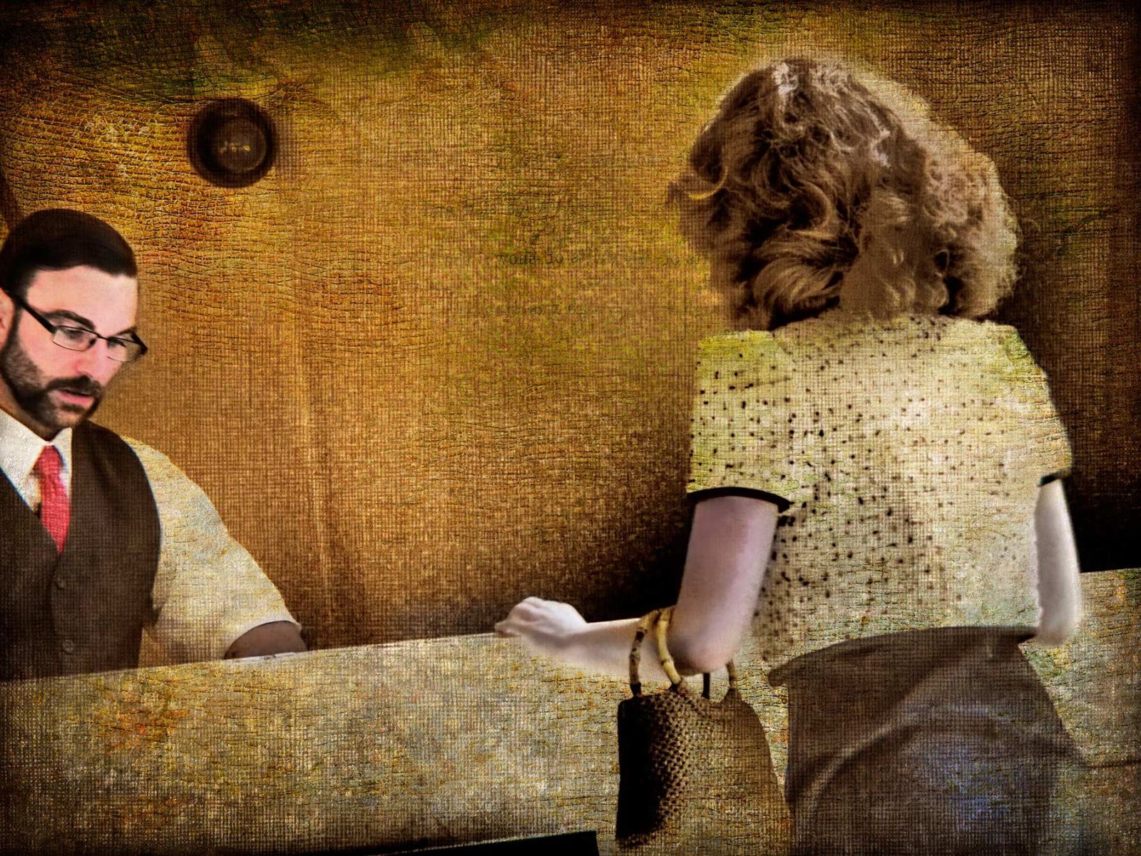 Textured Digital Photograph
Upper West Side
New York City Front Desk Lobby