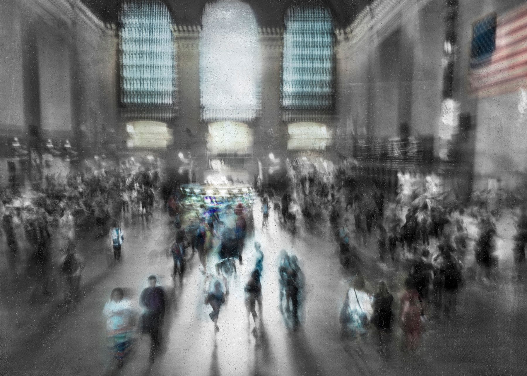Grand Central  Station, NYC People On The Move