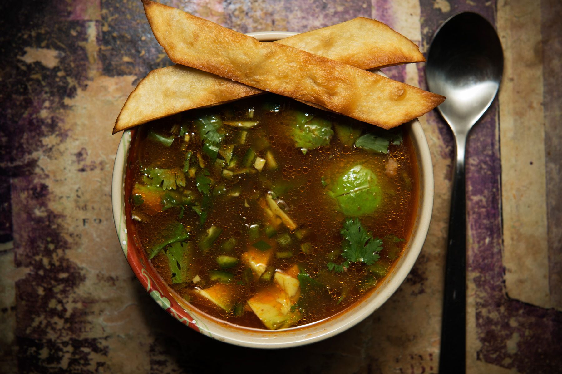 1food_and_drink__tortilla_soup_with_chicken_and_homemade_tortilla_chips__nikon_d4_dsc6790