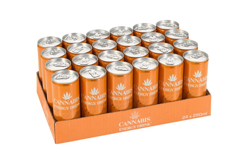 Fotografie Cannabis Energy Drink Fotografie Cannabis Energy Drink