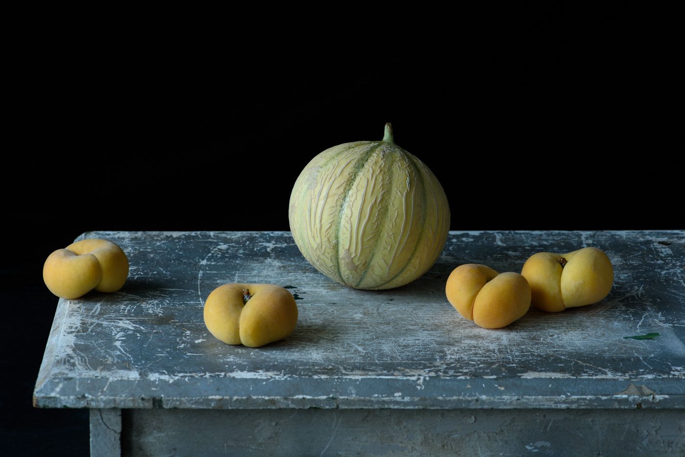 Lynn Karlin_Melon with Donut Peaches.jpg