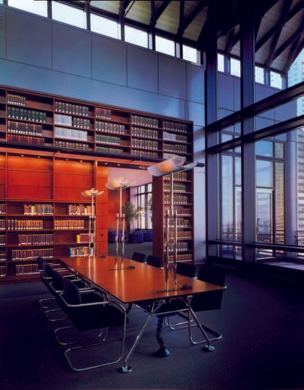 Photo: Hedrich Blessing IIT Kent Law SchoolSecondary Reading Room