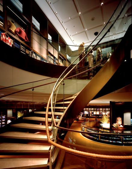 Photo: Hedrich Blessing Paul StuartCircular Staircase to Second Floor