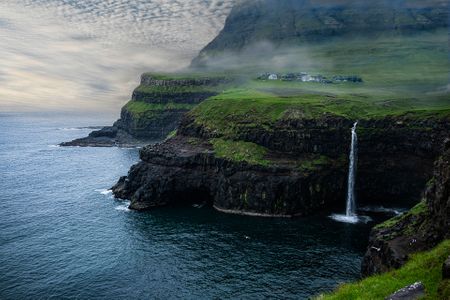 Mulafossur Falls, Faroe Islands