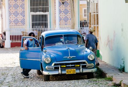 Old American Car. Trinidad, Cuba