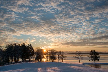 Winter Sunrise, New Hampshire