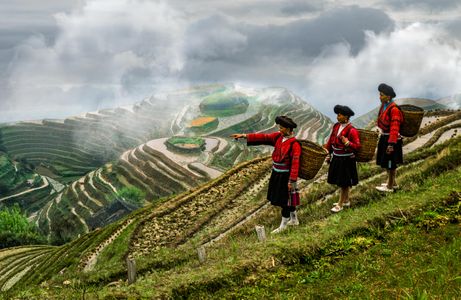 Yao Women, Longji Rice Terraces, China
