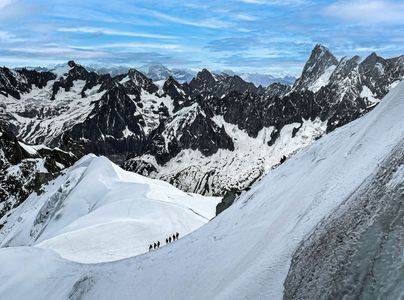 The French Alps—Rooftop of Europe