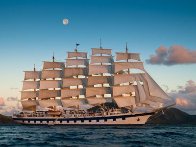The Royal Clipper,  West Indies