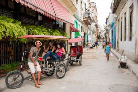 Bicitaxis. Havana, Cuba
