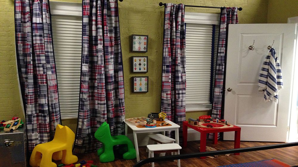 STAGE SET: Cooper's Bedroom & Bathroom