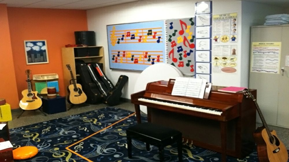 Cooper's School Music Room