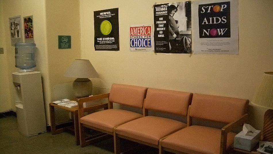 AIDS Clinic Waiting Room, 1987