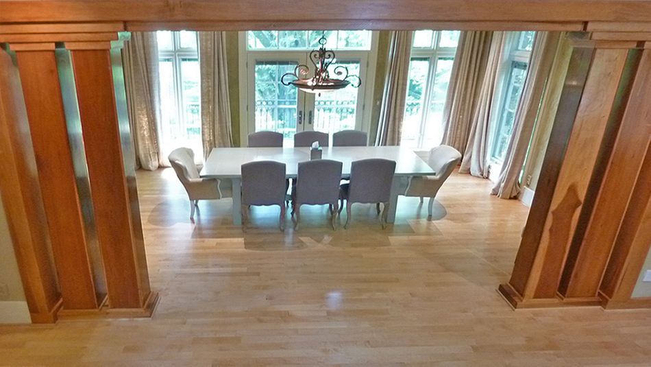 Mena Ranch Dining Room, 1980 Before