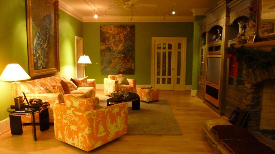 Mena Ranch Family Room, 1980