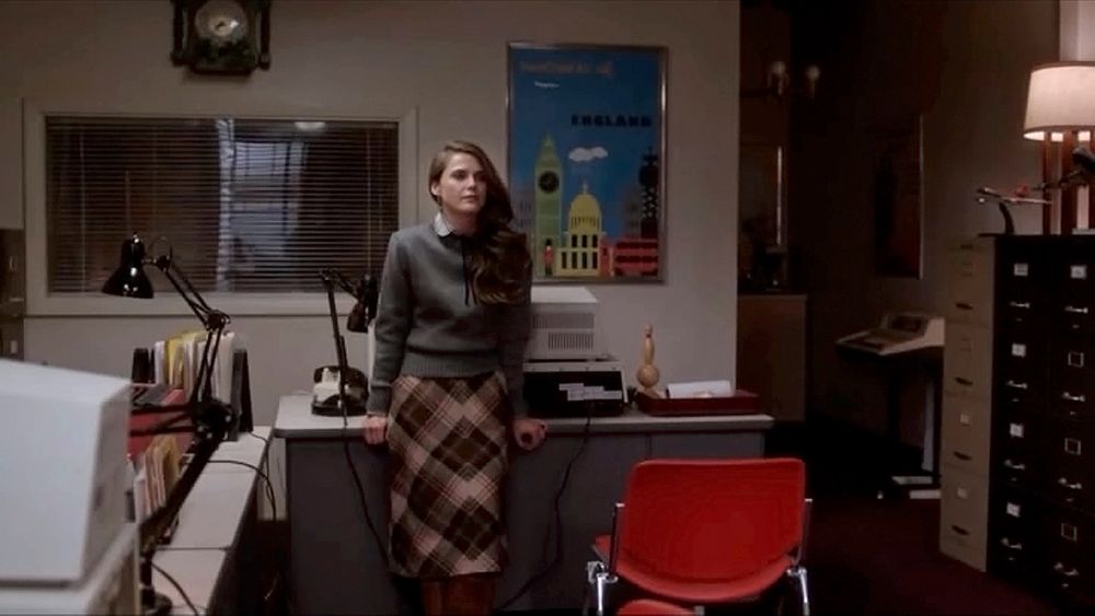 STAGE SET: Travel Agency, Jennings' Spy Cover Identity, Falls Church, VA, 1981