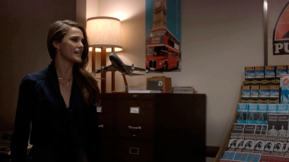 STAGE SET: Travel Agency, Jennings' Spy Cover Identity, Falls Church, VA, 1981