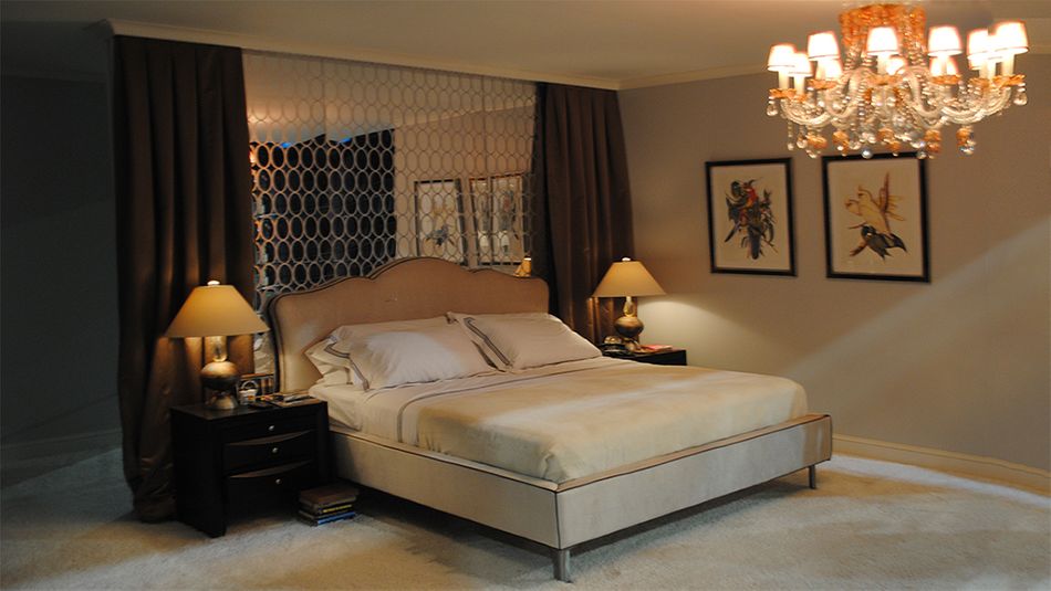  STAGE SET: Mena Ranch Master Bedroom, 1980