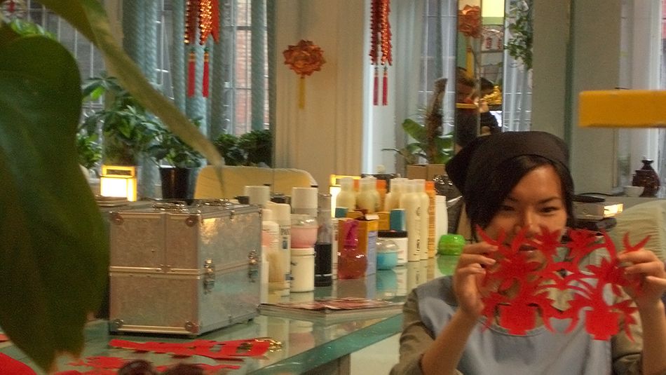 Salon Papercut Decoration