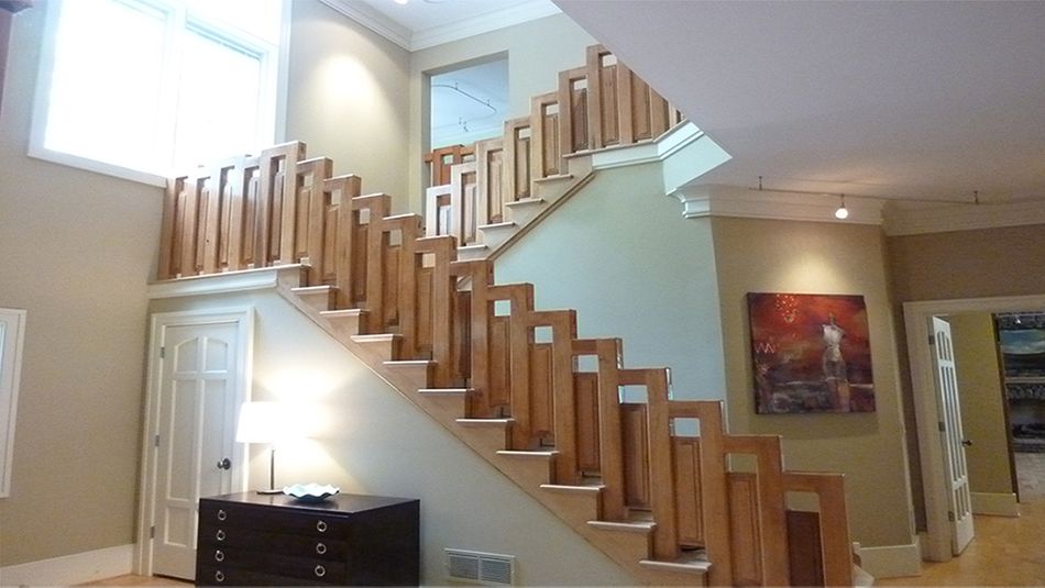 LOCATION BUILD: Mena Ranch Foyer, 1980 Before