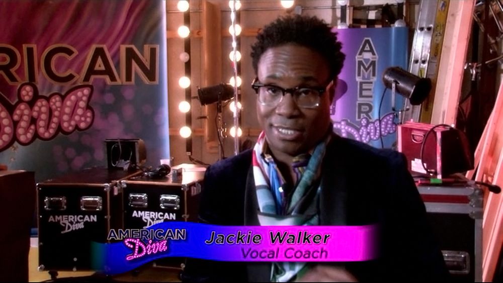 THEATER SET: American Diva Voice Competition, Backstage Dressing Room