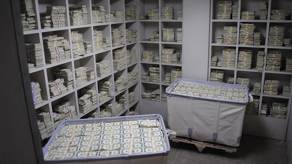 LOCATION BUILD: Barry's Bank Vault, Mena Bank, 1980