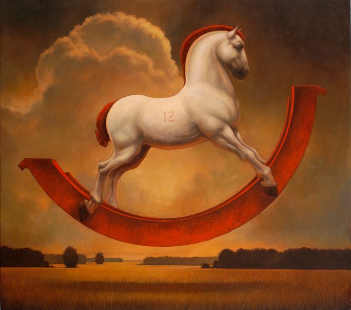 Rocking Horse No.12 - Artist: James McLaughlin Way