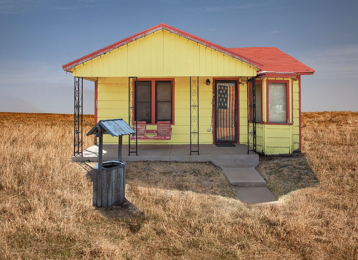 Archival Pigment print on photo rag paper Well Wishing House