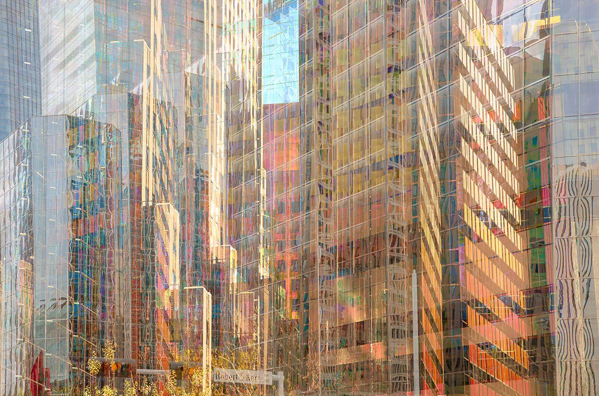 Dye Sublimation print on metal   30" x 40" Oklahoma City