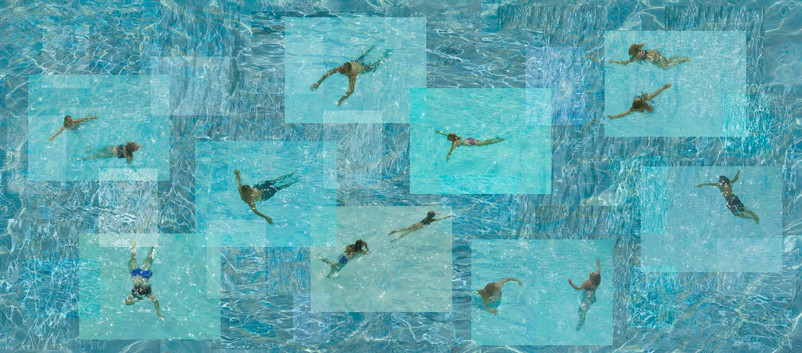 Archival Pigment print   40" x84"      Created as a finalist proposal for SF General Hospital Emergency Department art wall Float