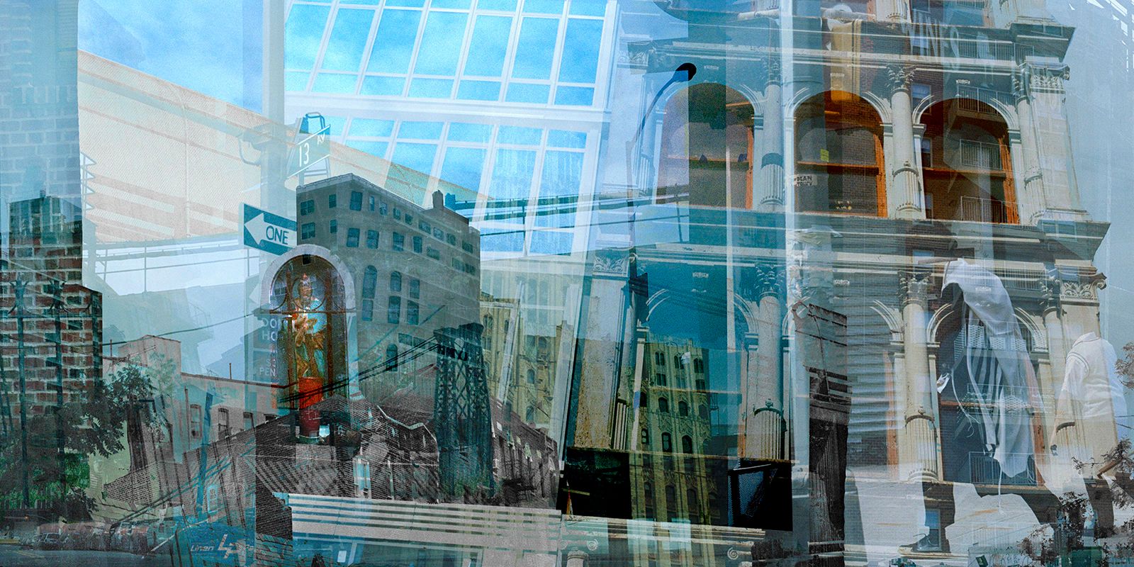 Archival Pigment print    20" x40" Boro Park/Bensonhurst/Williamsburg