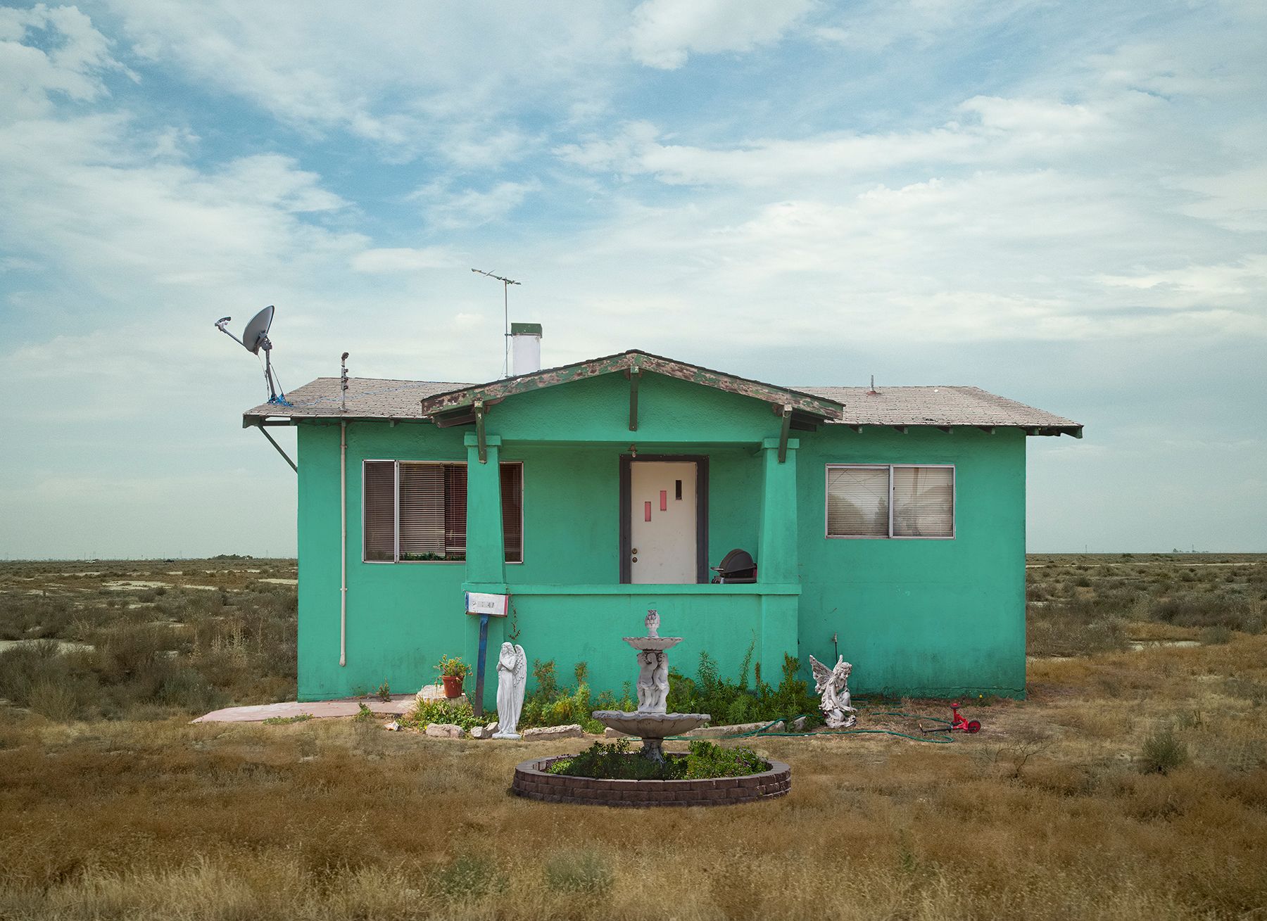 Archival Pigment print on photo rag paper Fairy Fountain House