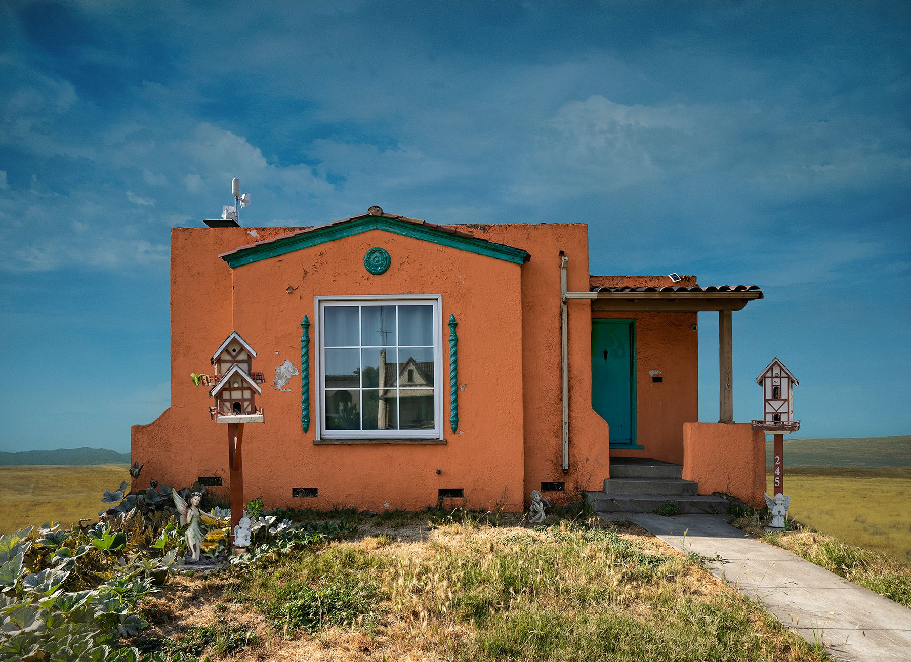 Archival Pigment print on photo rag paper Birdhouse House