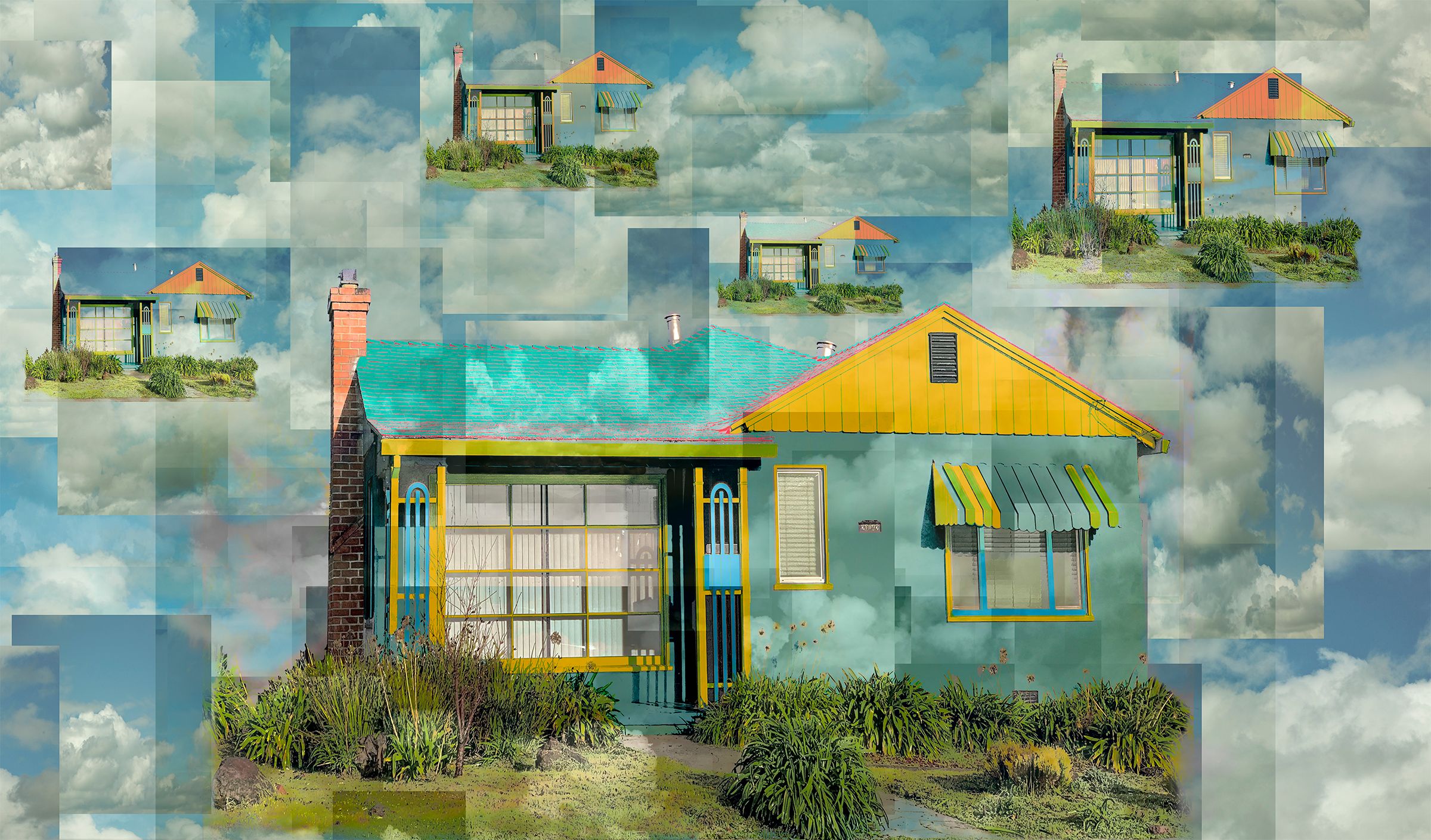 Archival Pigment print 30" x 40" Castro Valley Sky 5