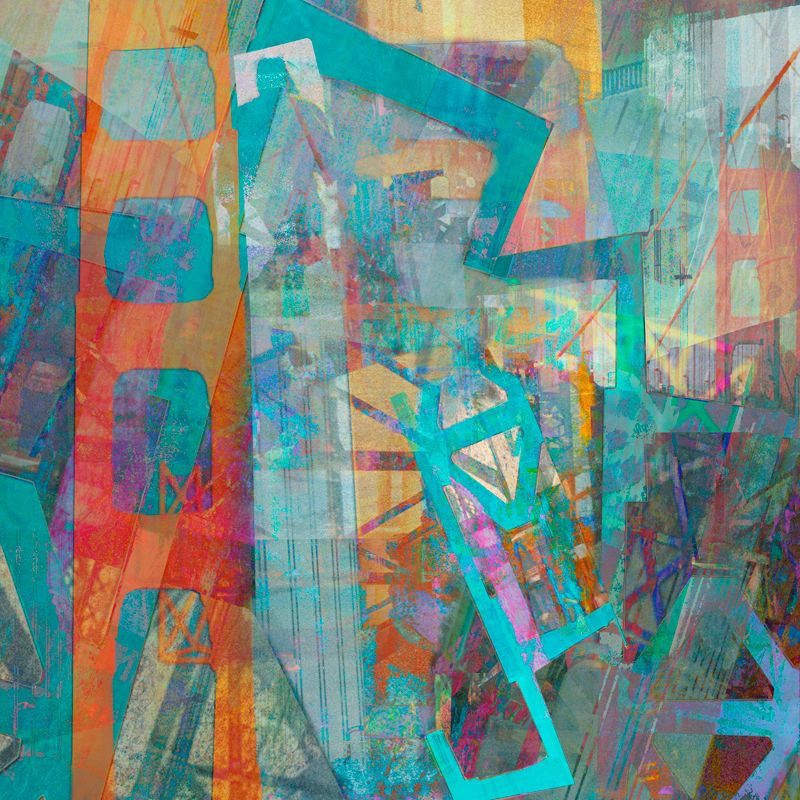 30" x 30"  Archival Pigment print on photo rag Golden Gate