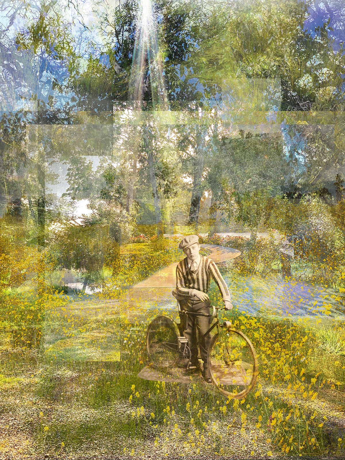 Archival Pigment print on photo rag paper  30" x 24" Izzy's Ride