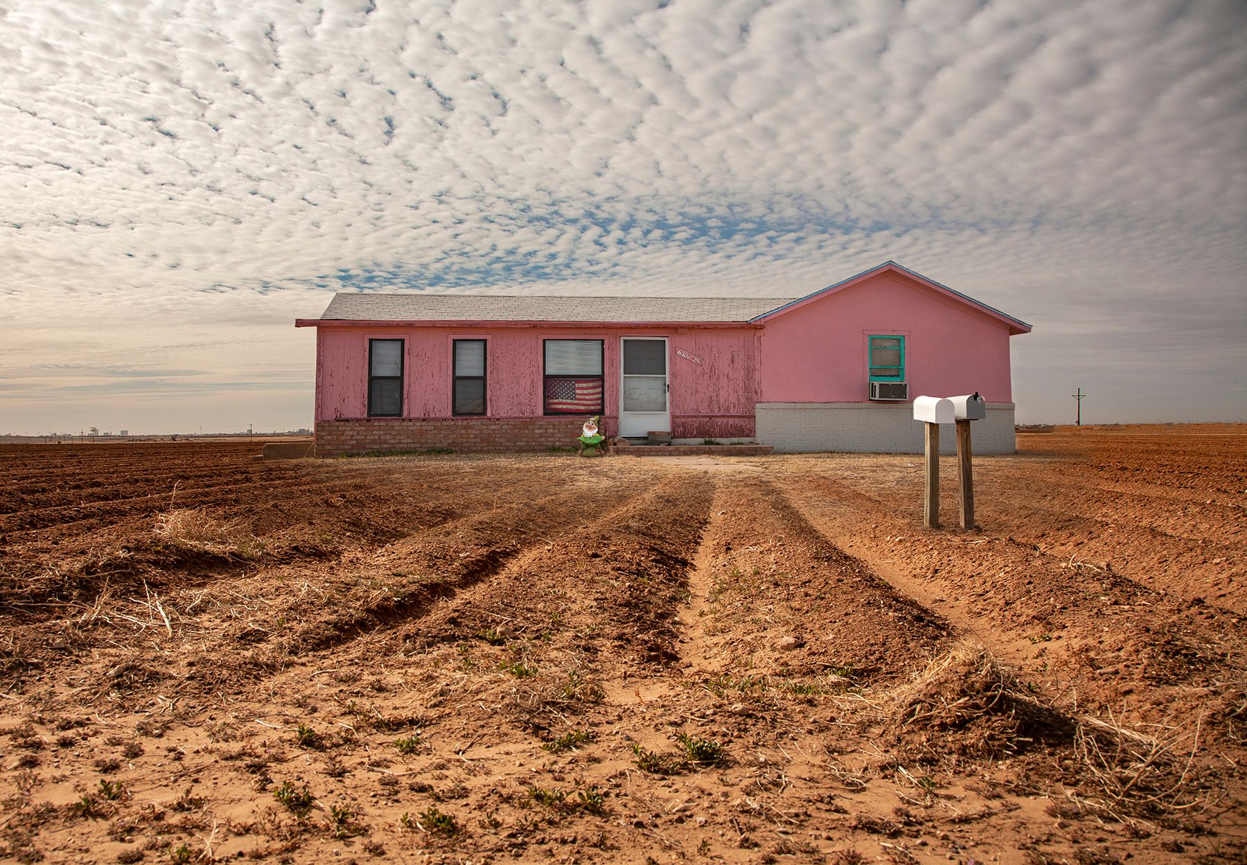 Archival Pigment print on photo rag paper Field House