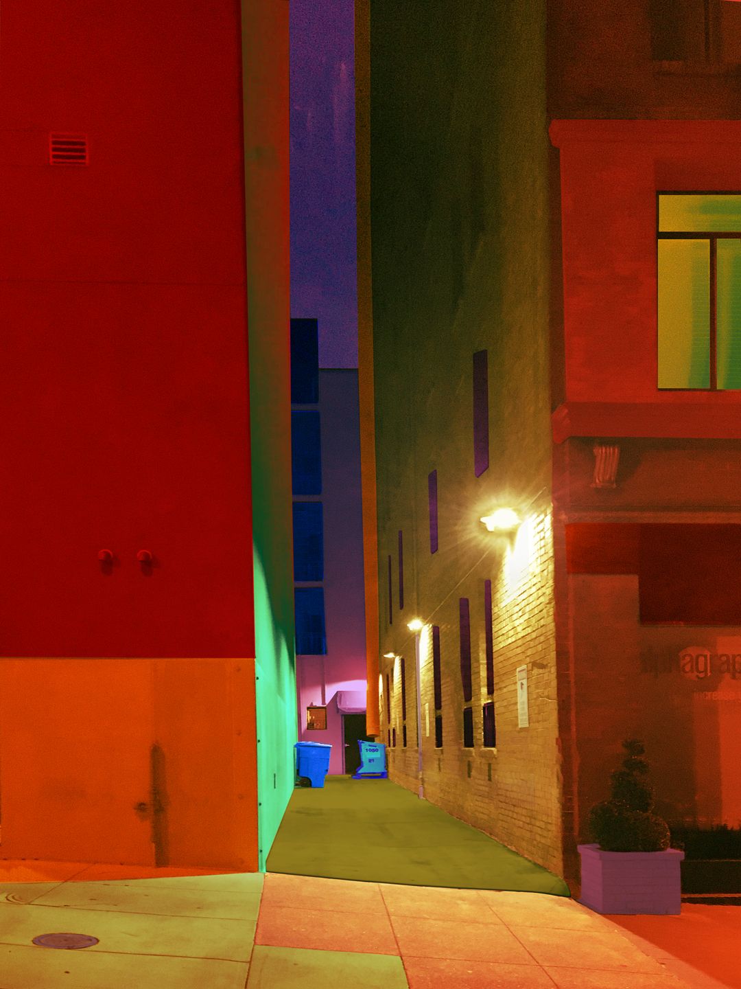 Archival Pigment print  30" x 40" Alleyway