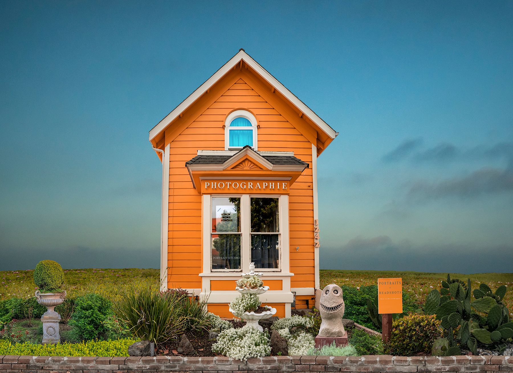 Archival Pigment print on photo rag paper Photographie House