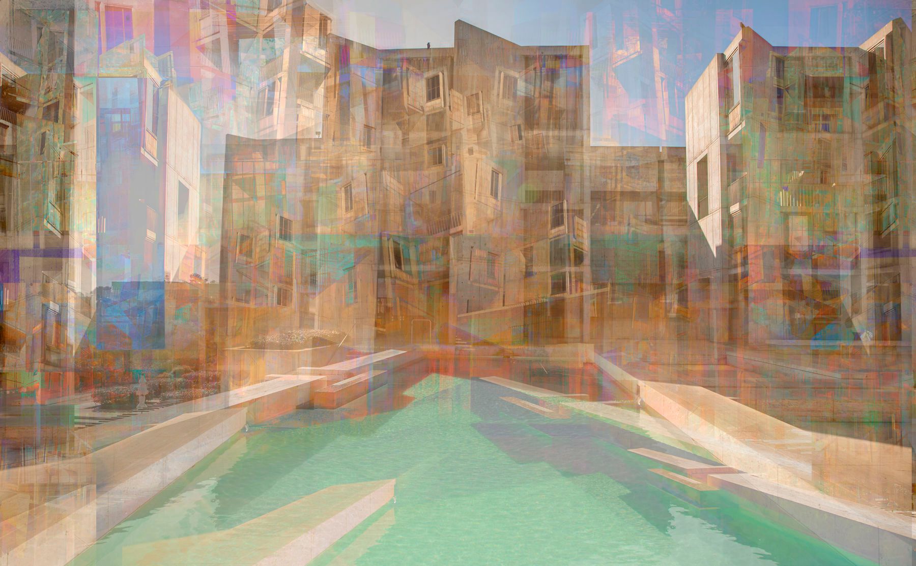 Archival pigment print    24" x40" No Nude Ascending