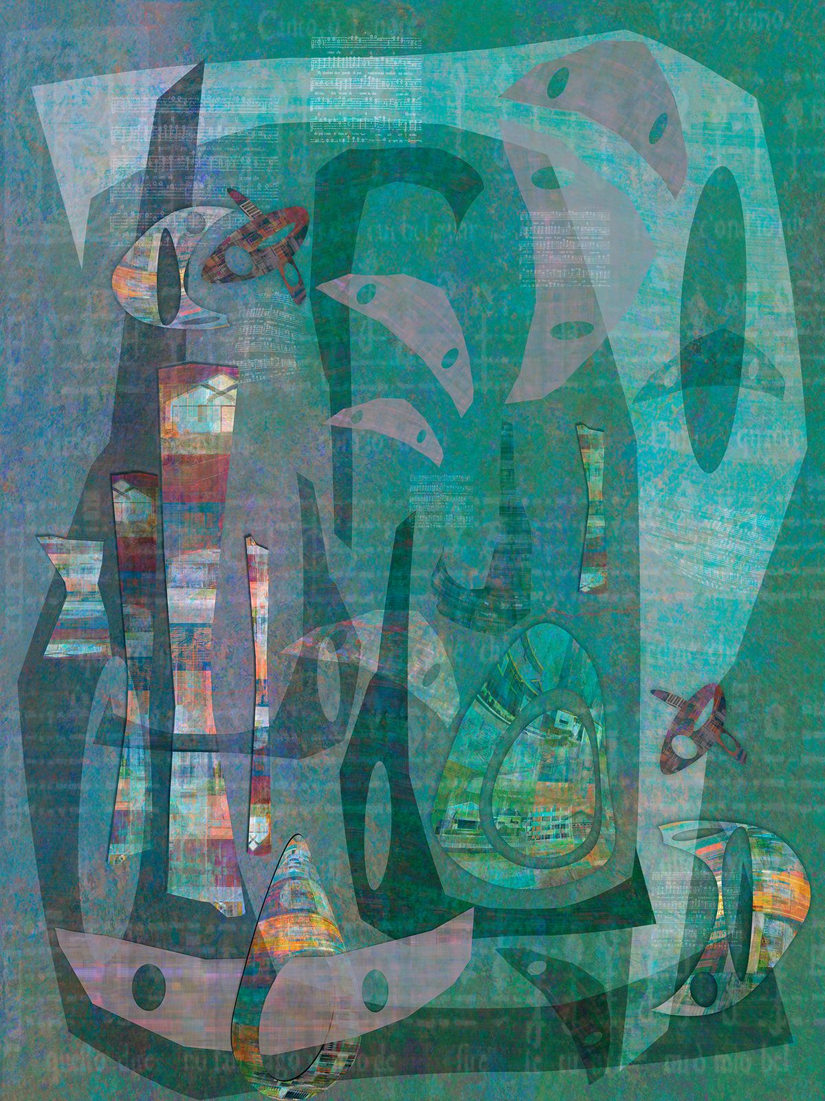 Archival Pigment print on photo rag  40" x 30" Monteverdi's Ghost