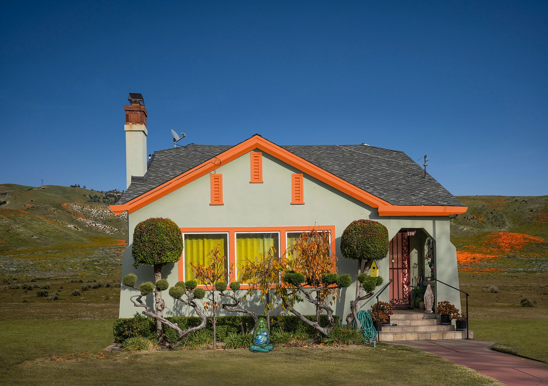 Archival Pigment print on photo rag paper Earth Mother House